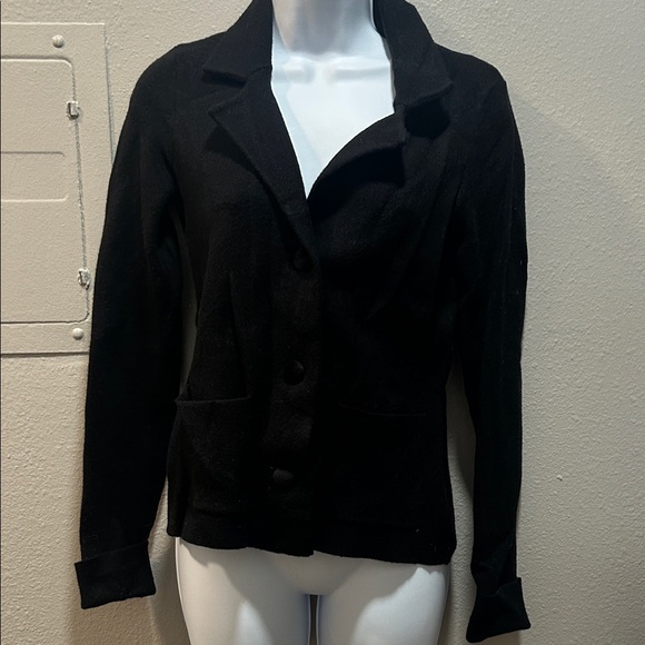 Adrienne Vittadini Classic Black Suit Jacket - Picture 1 of 5